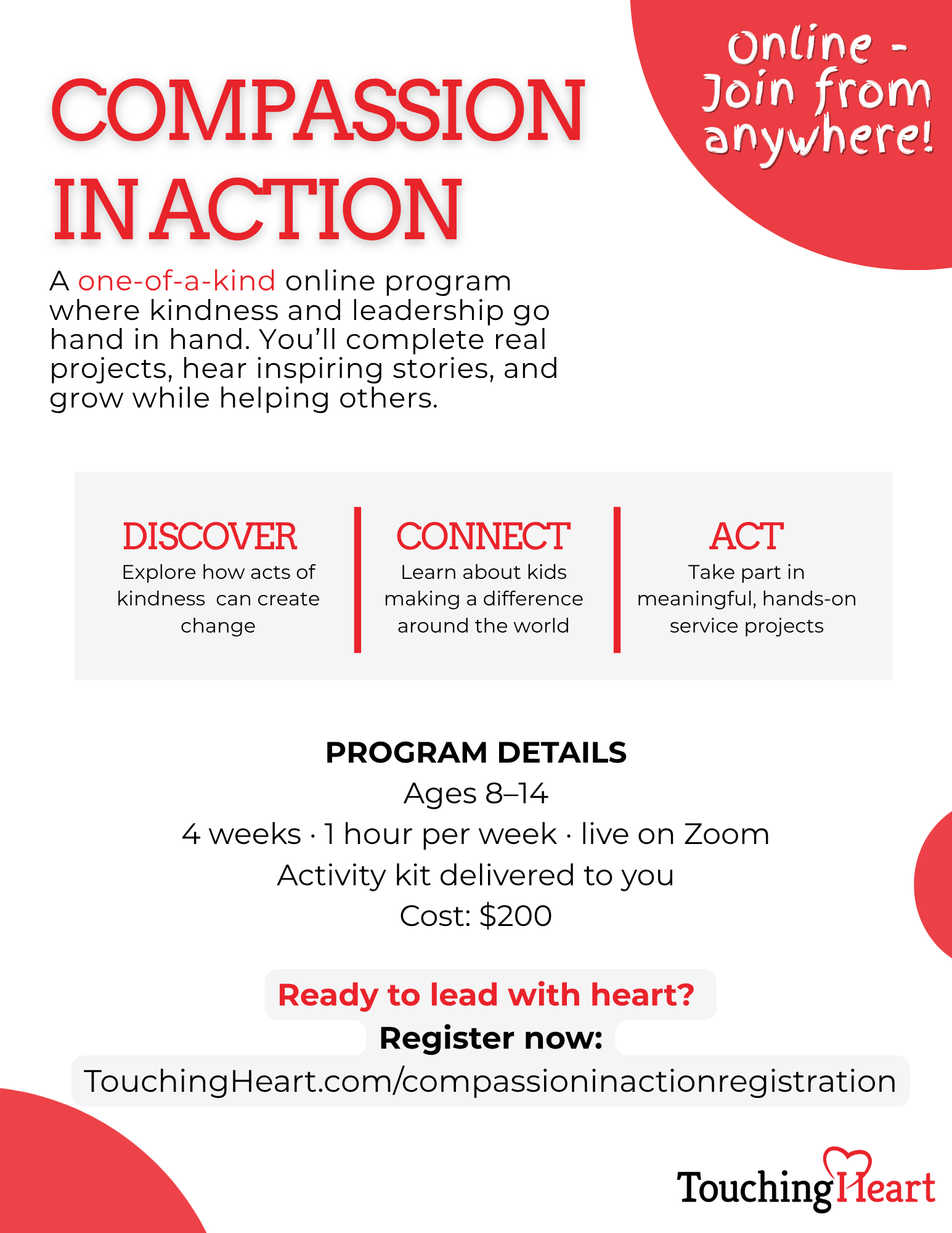 Compassion in Action Flyer