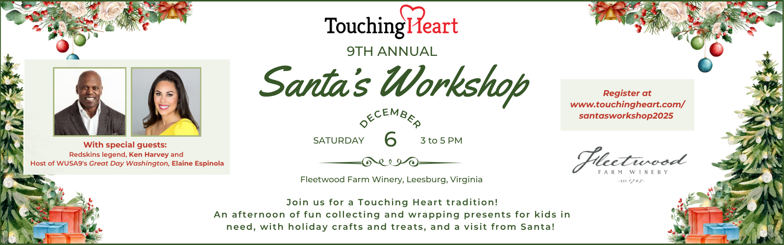 Santa’s Workshop Banner