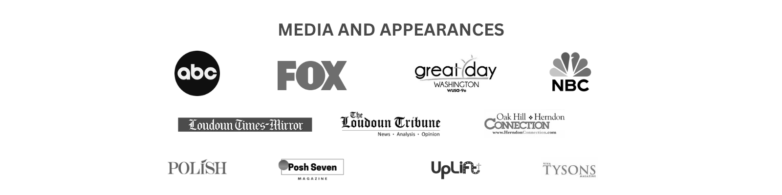 MEDIA and APPEARANCES v4